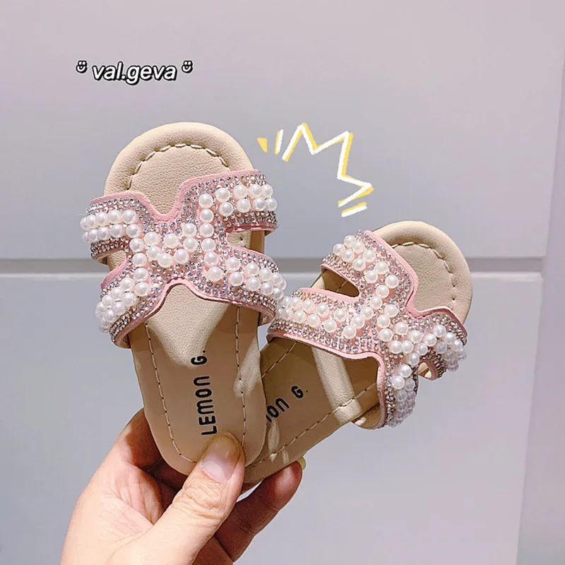 Cheap Fashion Kids Girls Slippers Summer Shoes \