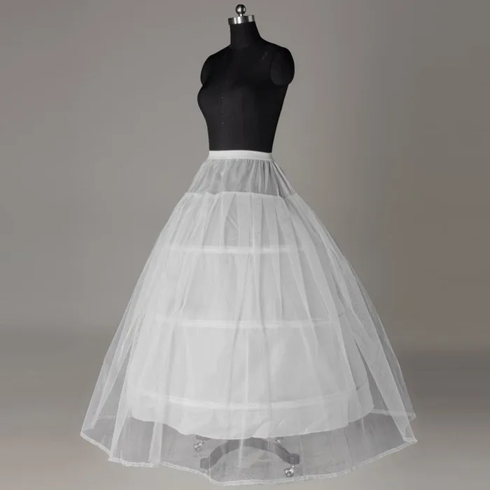 3 cerceaux de robe en maille simple couche de jupons en Crinoline, sous-jupe, accessoires de mariage, Tulle