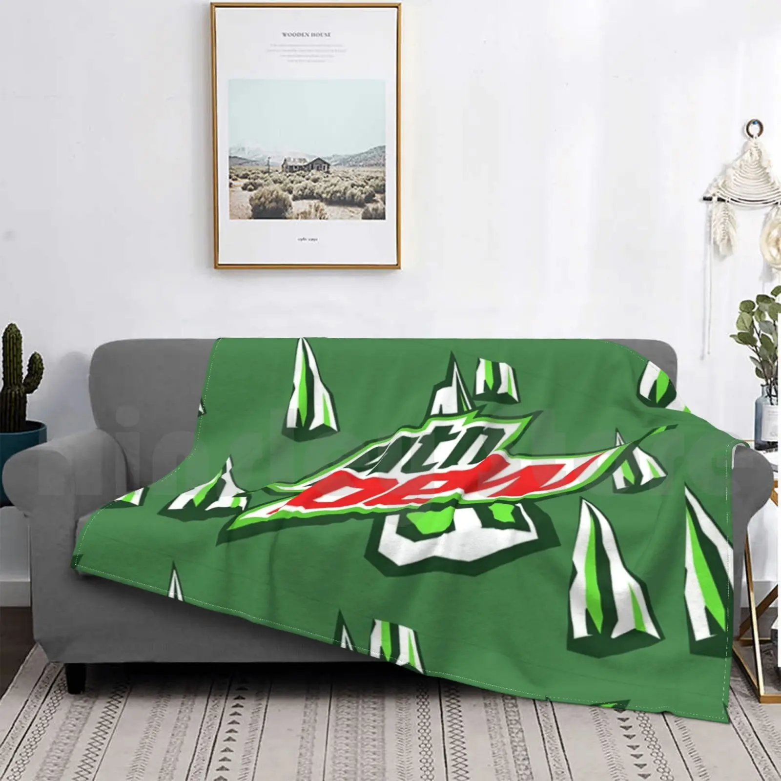 Mountain Dew coperta Fashion Custom Mountain Dew Diet Mountain Dew Mtn Dew Diet Mtn Dew Pop Soda