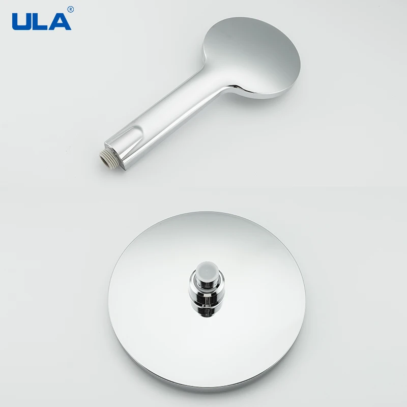 ULA Handheld Shower Head Set High Pressure 3 Mode Adjustable Bath Shower Jets Removable Filter Water Saving