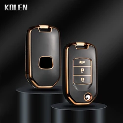 New TPU Car Remote Key Case Cover Shell For Honda Civic HRV CRV XRV CR-V Crider Odyssey Pilot Fit Accord Protector Accessories