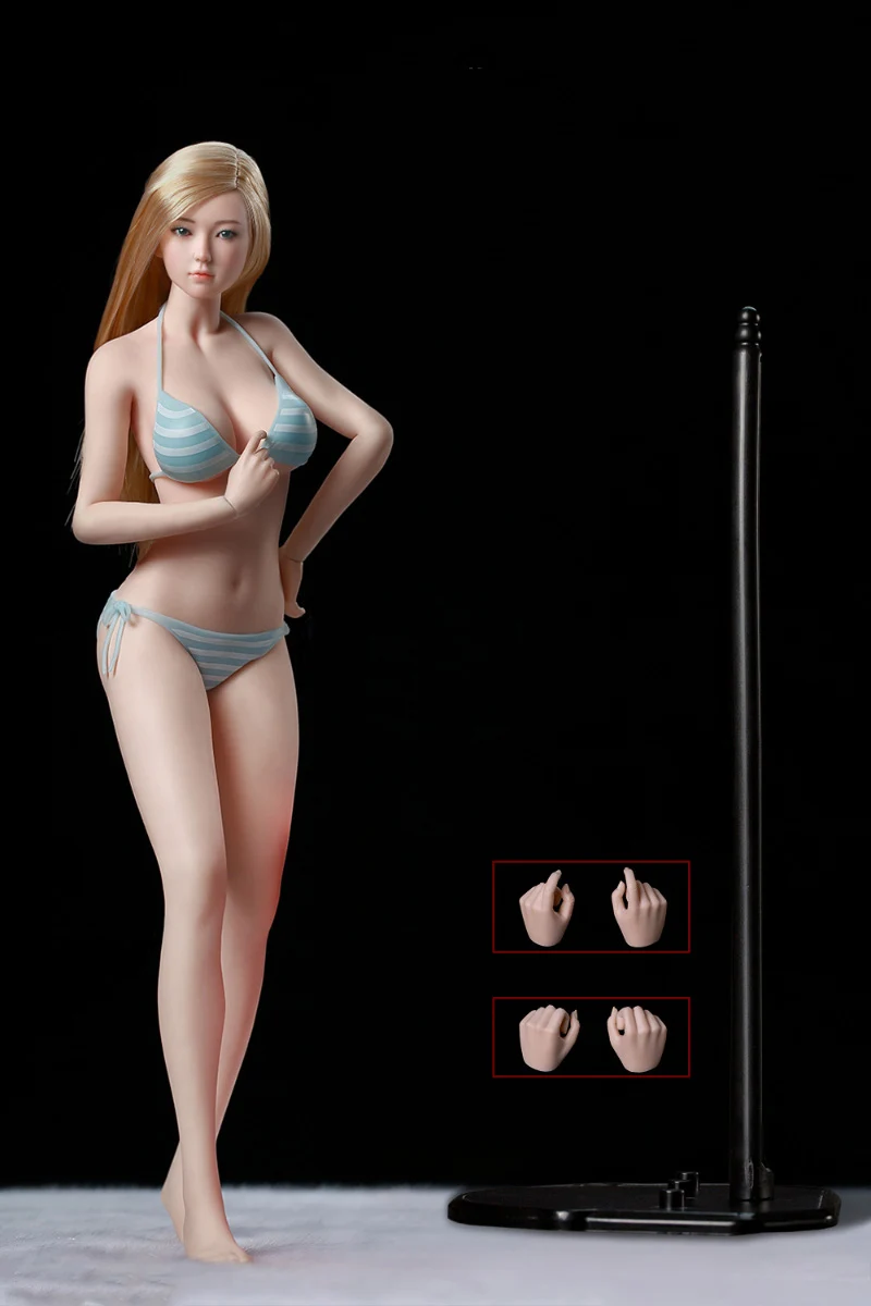 1/6 Scale SFD Pretty Cute Girls Figures Including Head Tall 28cm BJD Action Figure Doll Soft Silicone Model Toys C1189