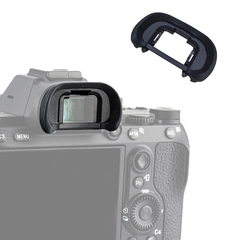 Mirino oculare in gomma per fotocamera BIZOE FDA-EP17 per Sony A6600 A6500 A6400 accessori