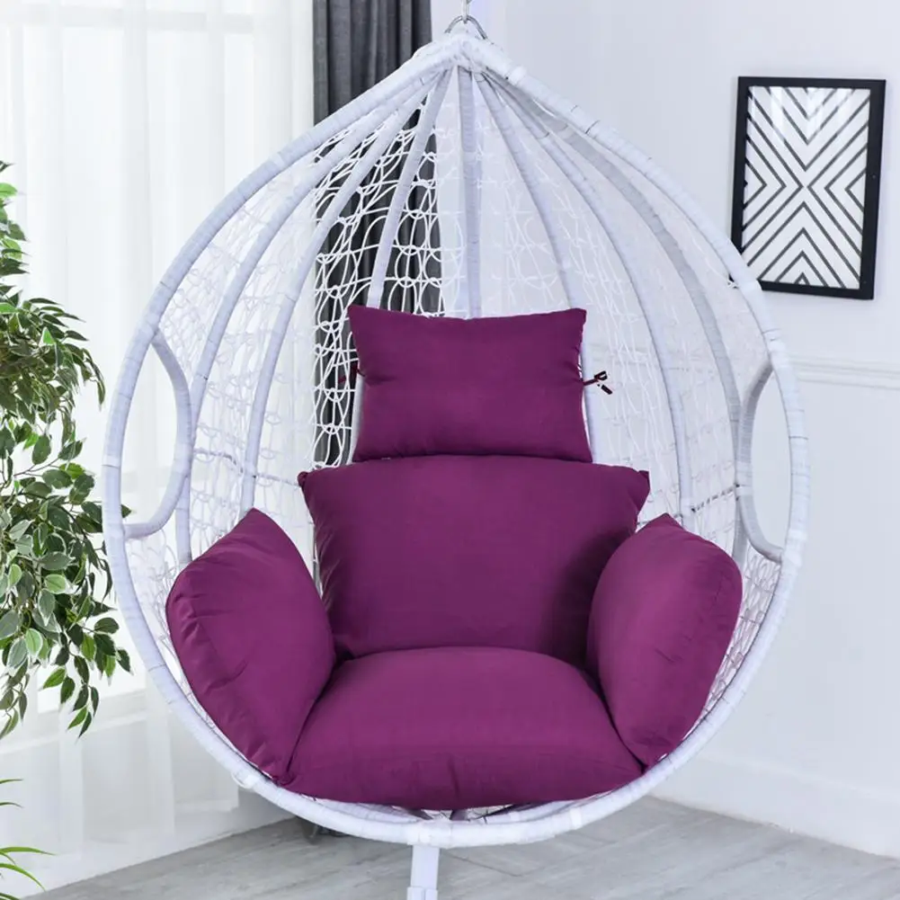 New Style Hammock Chair Cushions Multiple Colors Swing Seat Cushion Hanging Chair Back With Pillow High Quality