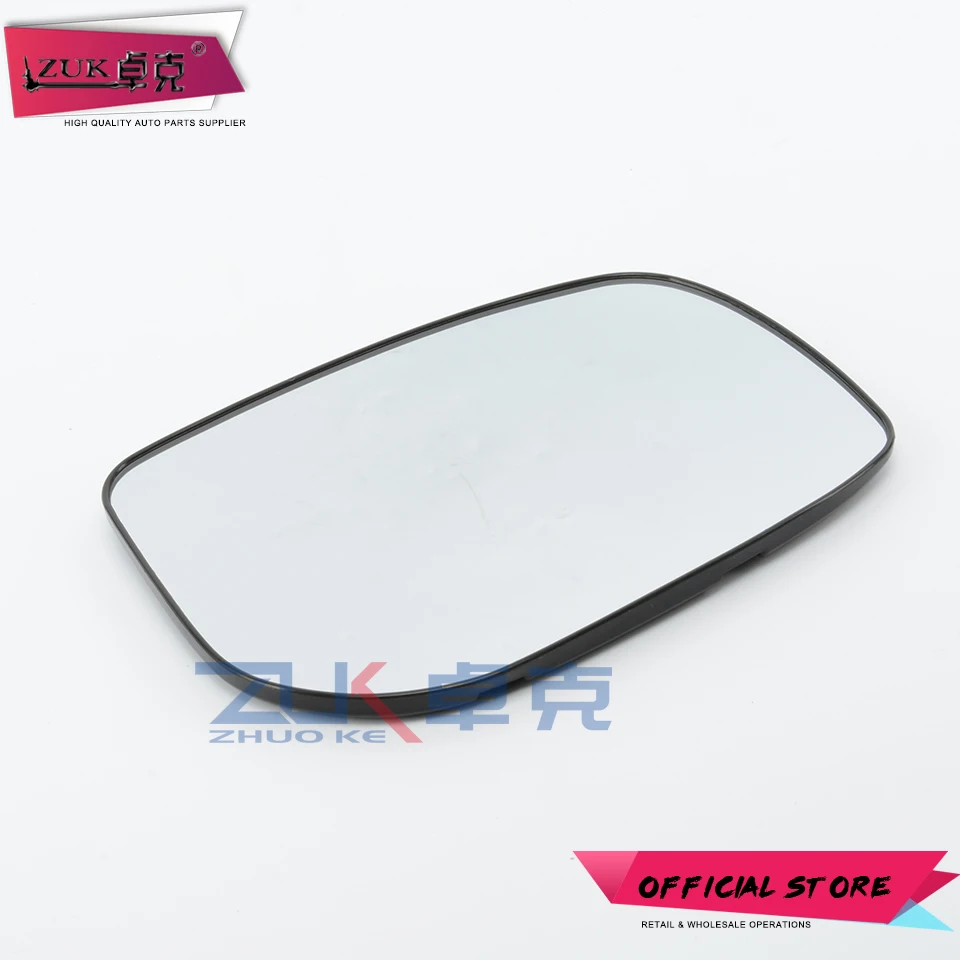 ZUK Rearview Side Mirror Lens Wing Mirror Glasses With Heating For TOYOTA CAMRY ASIAN 2006 2007 2008 2009 2010 2011 Aurion