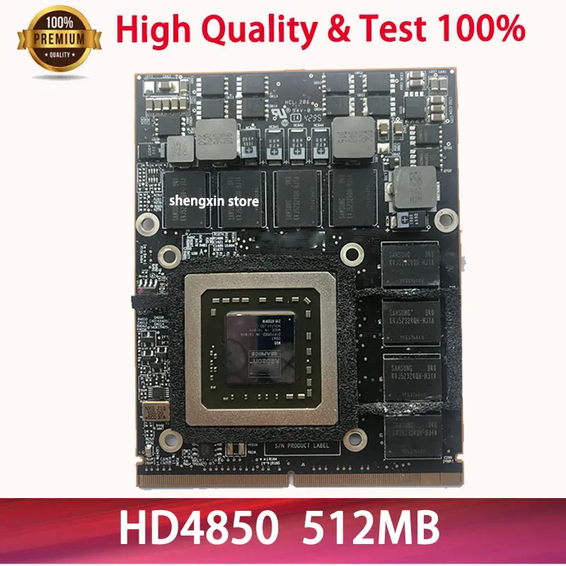 

HD4850M HD4850 Graphics Card 109-B91157-00 216-0732025 MB953LL/A For Laptop IMac A1312 A1311 512MB