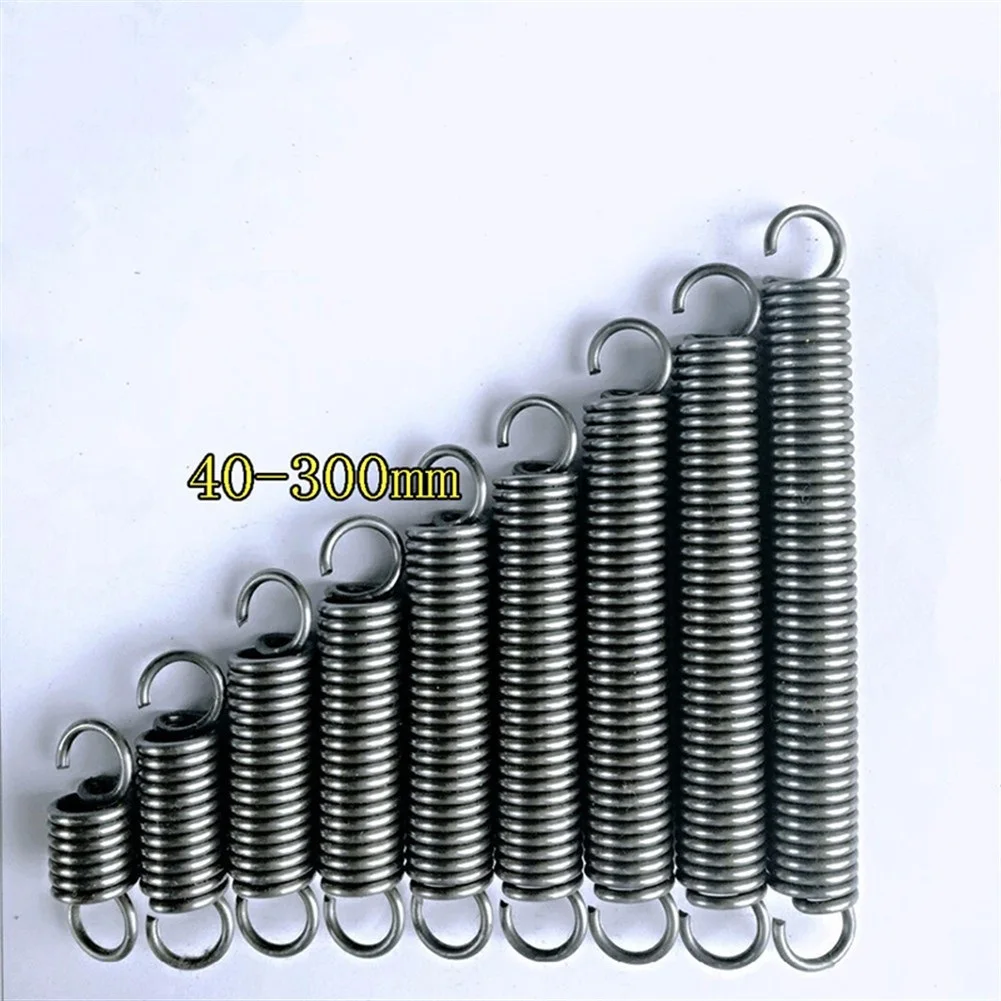 Metal Stainless Steel Tension Extension Spring,2mm Wire Diameter 18mm Out Diameter (60-150)mm Length，2PCS,