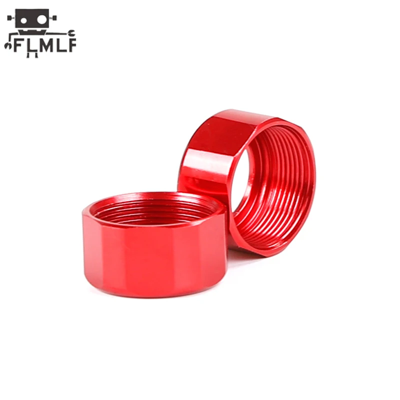 Rc Car 6MM Shock Absorber Tube Nut 2PCS/Set Fit 1/5 HPI ROFUN BAHA ROVAN KM BAJA 5B 5T 5SC Parts