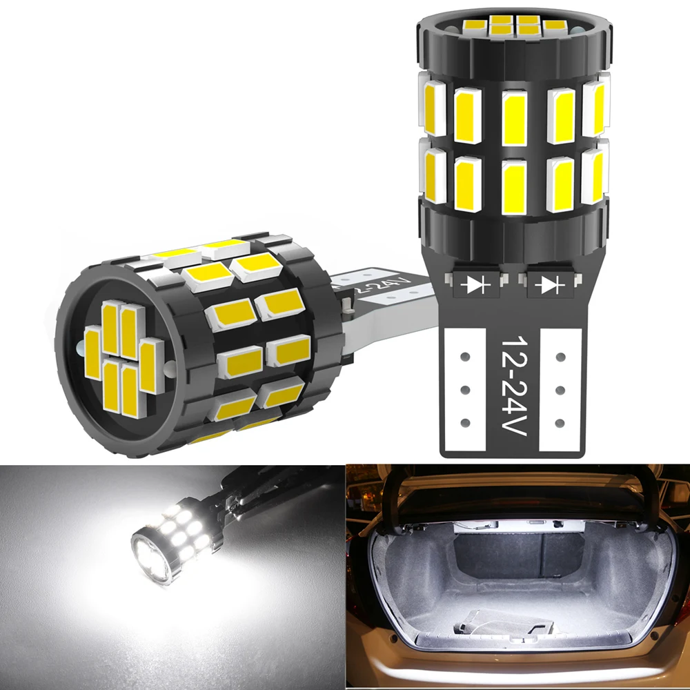 

2x T10 W5W LED Canbus Bulbs 168 194 Car Parking Lights For VW Golf 4 5 6 7 Passat B5 B6 B7 Jetta MK4 MK5 MK6 Polo 6r CC Tiguan