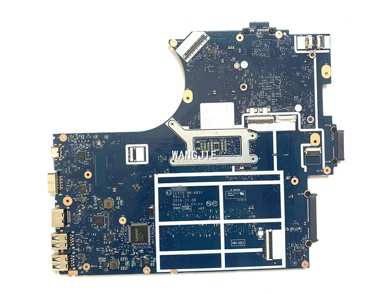 CE570 NM-A831 For Lenovo Thinkpad E570 E570C Laptop Motherboard i5-7200U i7-7500U FRU : 01HW724 100% Working