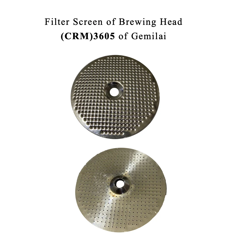 Filter Screen of Brewing Head Gemilai CRM3605 Home Espresso Maker Filter Part Pressure Gauge