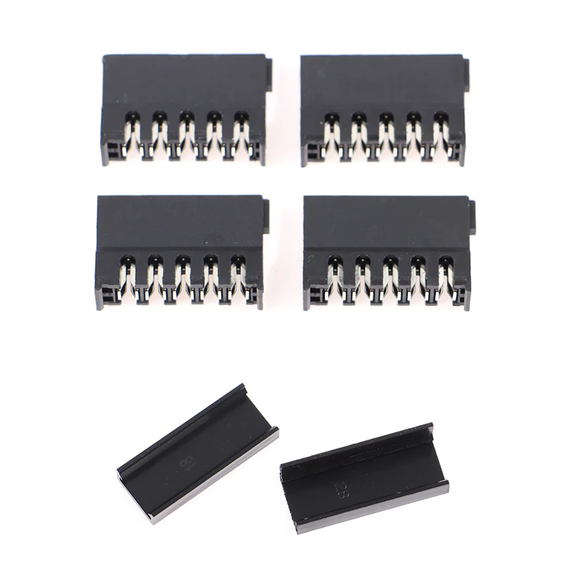 10pcs/lot Black IDE HDD Sata Power Connector Puncture With Copper Core For Hard Disk