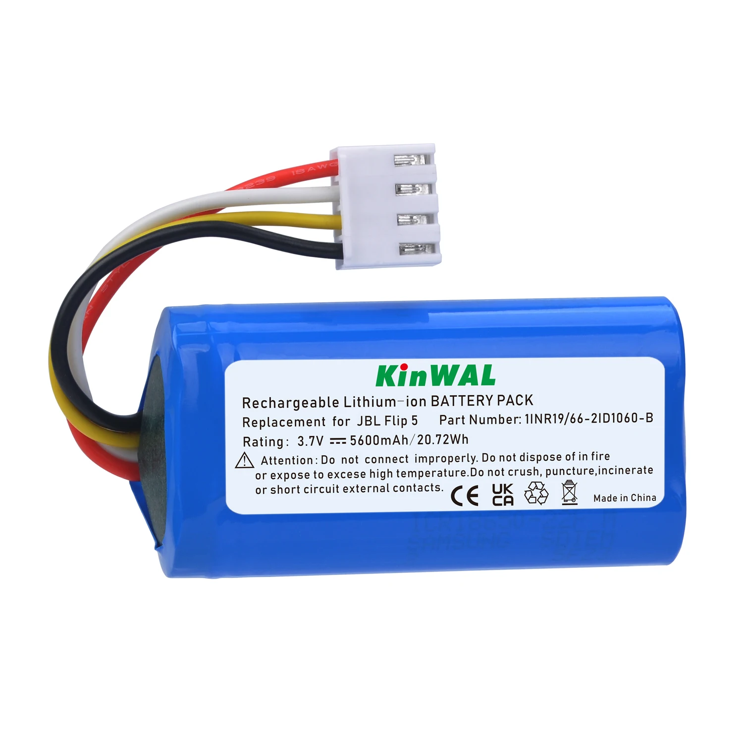 3.7V 5600mAh Rechargeable Battery for JBL Flip 5 Flip5 JBLFLIP5 Speaker + Free Tools