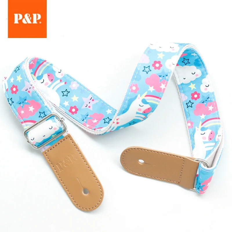 2023 Small Fresh Cartoon Ukulele Strap, Musical Instrument Accessories, Foreign Trade, Explosion Model