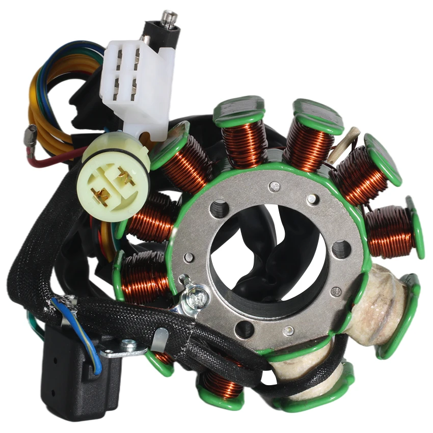 Motorcycle Ignition Magneto Stator Coil For Suzuki LTF230 LTF230G LTF230H Ozark LT230GE LT230 QuadRunner LT230EH LT230EJ LT230EK