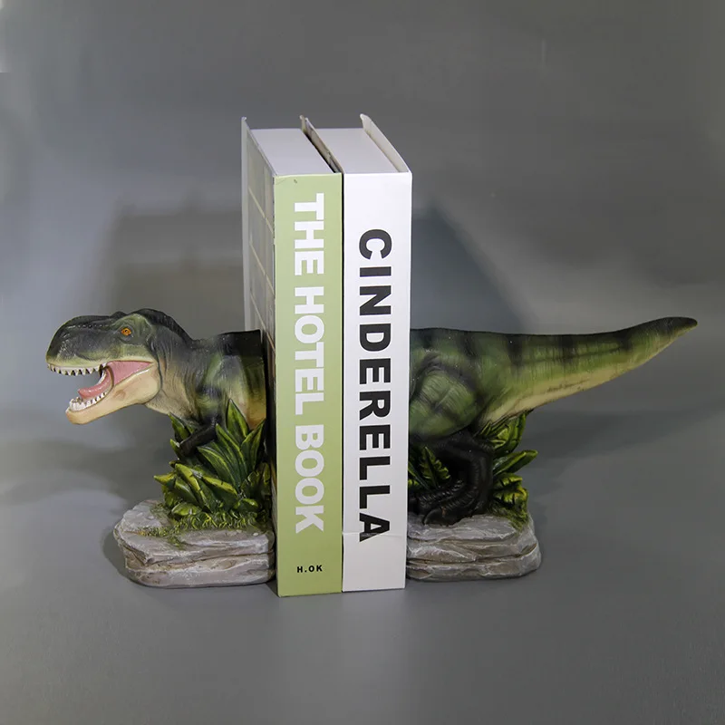 

Creative Office Learning Dinosaur Bookend Student Bookend Table Storage Books Rely On Modern Minimalist Resin Crafts Ornaments