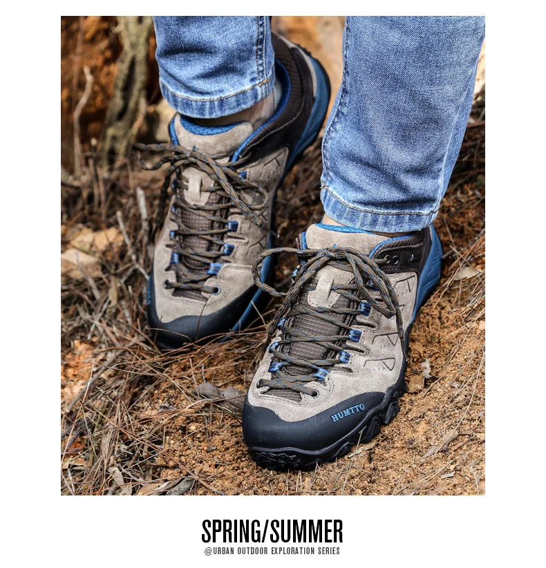 Humtto Rutschfeste Outdoor-Wanderschuhe für Herren, atmungsaktive Kletterschuhe für Damen, Sport-Sneaker, Trekking- und Jagdstiefel, Tourismus- und taktische Schuhe – Detail 24