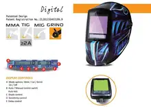 Auto Darkening Welding Helmet 3 View #6