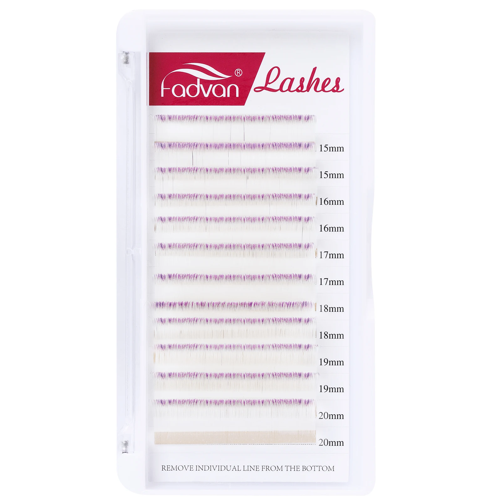 Rosa Einfach Fanning Falschen Wimpern Verlängerung für Peitsche Gebäude Auto-blühende DIY 2D/3D/4D/6D... Voluming Lash Erweiterung Liefert