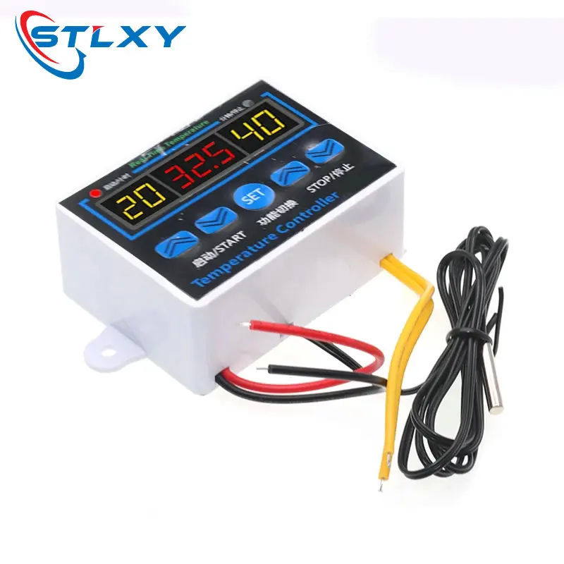 Javino AC220V DC12C 10A Digital LED Temperature Controller Thermostat Control Switch Sensor