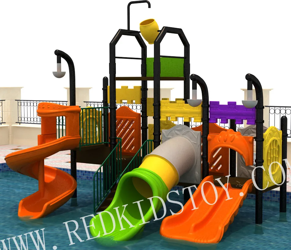 Exported to Middle East Antirust Children Water Playground for Swimming Pool HZ-61123b