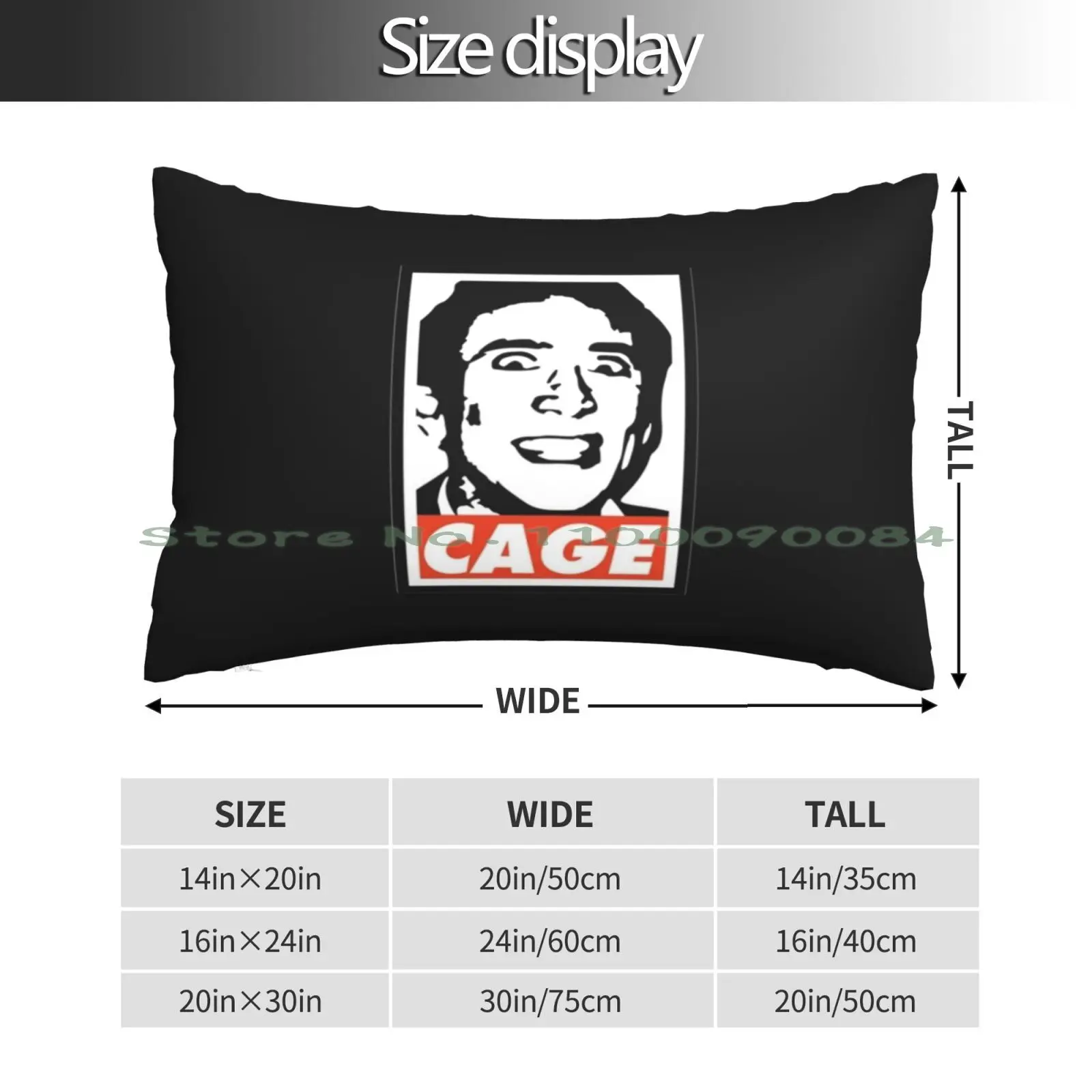 Nicolas Cage T-Shirt Pillow Case 20x30 50*75 Sofa Bedroom Public Society6 Artist Community Create Design Artists Find Your