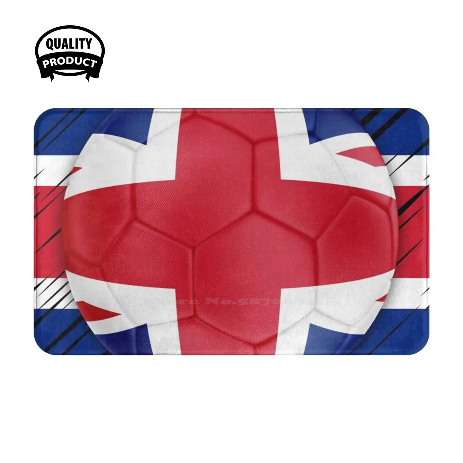 United Kingdom Football Flag Soft Cushion Home Carpet Door Mat Car Rug Uk British England National Flag Competition Sports