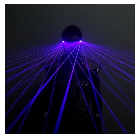 

Red Green Blue Laser Glasses Stage party evening Performance glasses Laser dance future technology space show prop