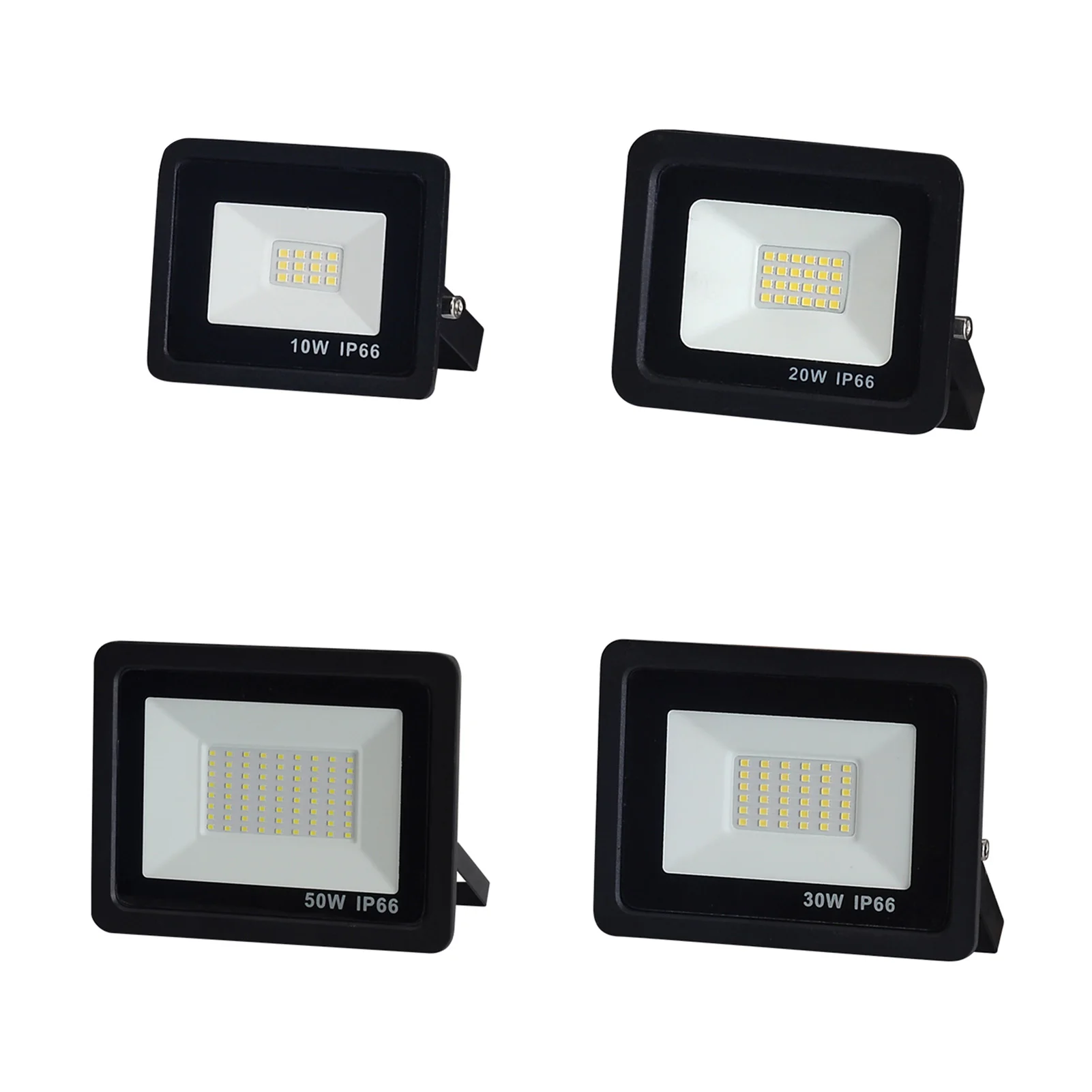 LED Flood Light 10W 20W 30W 50W 220V Cool White Spotlight Super Bright Outdoor Waterproof Floodlight Drop Shipping Wholesale