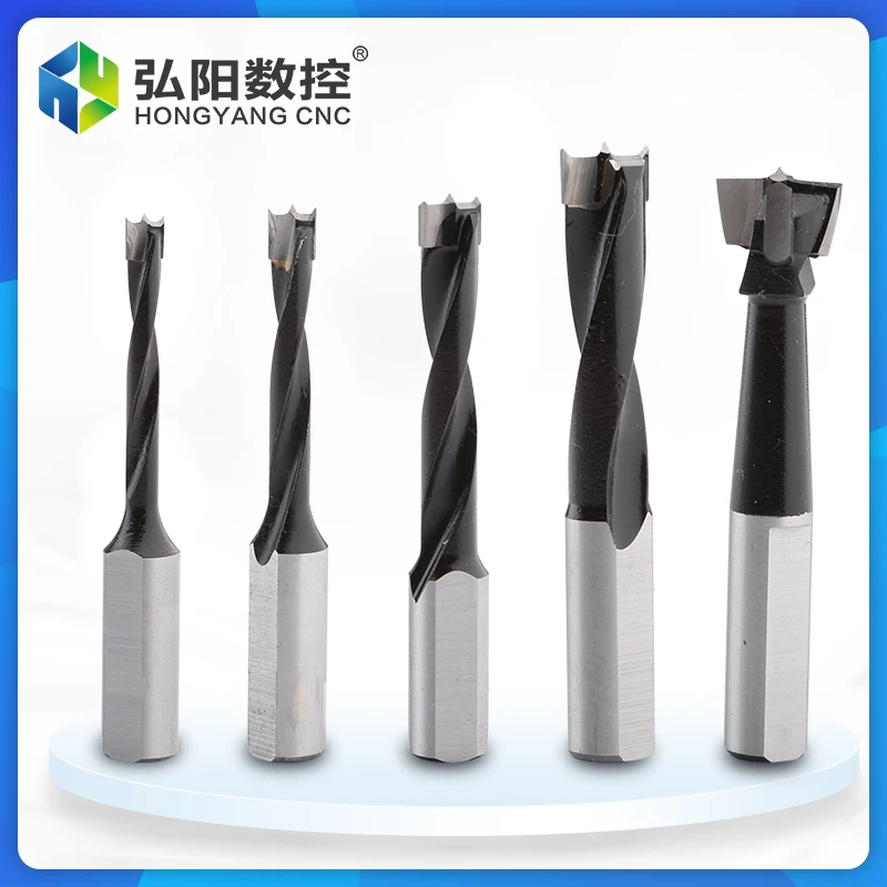 Left/Right Rotary Woodworking Drill Bit TCT Carbide Drill Bit Length Is 70mm, Used For Woodworking Hole Opener Of Boring Machine