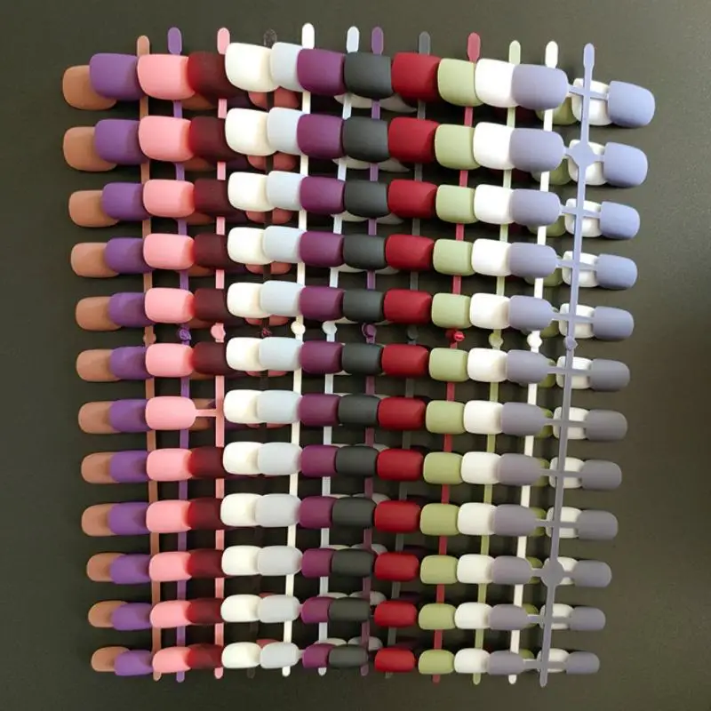 24 قطعة الأظافر كاذبة قصيرة اضغط على الأظافر أشكال علوية للأظافر نعش مسمار نصائح الأظافر وهمية مانيكير قابلة لإعادة الاستخدام الباليه ماتي الأظافر كاذبة