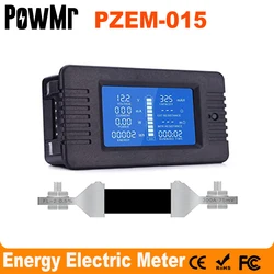 PZEM DC 0-200V 100A/300A 9 in 1 LCD Digital Display Multimeter Battery Monitor Power Energy Impedance Resistance Voltmeter 24-96