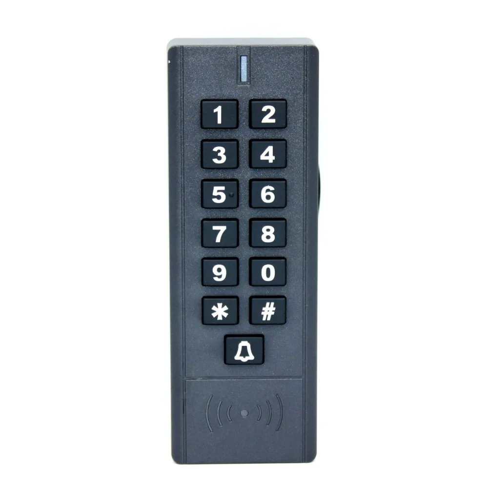 RFID Keypad 125Khz Access Controller Proximity Entry Door Controller Waterproof 1000 User DC 12V-24V