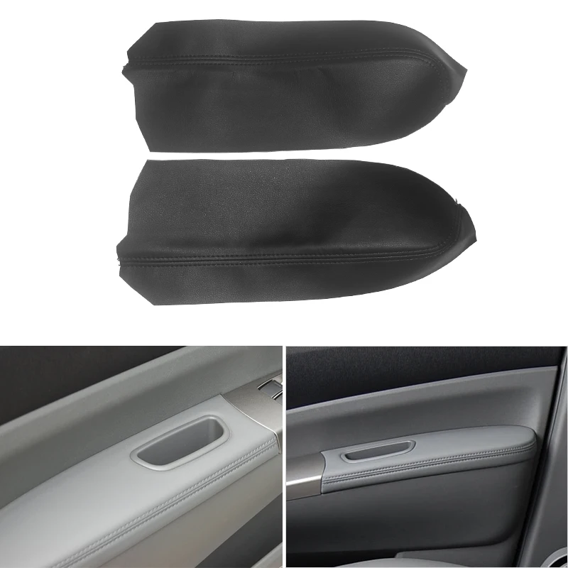 

Car Microfiber Leather Interior Door Armrest Panel Cover Interior Trim For Toyota Prius 2004 2005 2006 2007 2008 2009