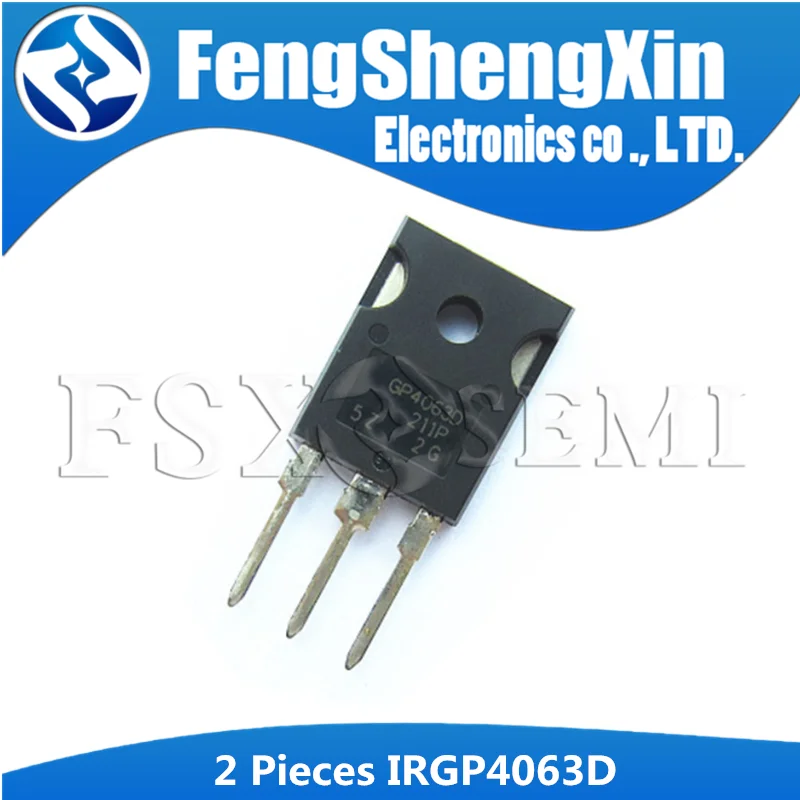 

2pcs/lot IRGP4063D IRGP4063DPBF GP4063D TO-247 ULTRAFAST SOFT RECOVERY DIODE