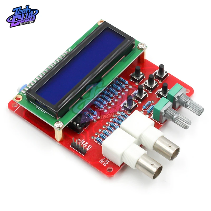 Signal Function Generator Synthesizer DDS Frequency Pwm Pulse Generator Sine Square Sawtooth Triangle Wave Adjustable Module DIY