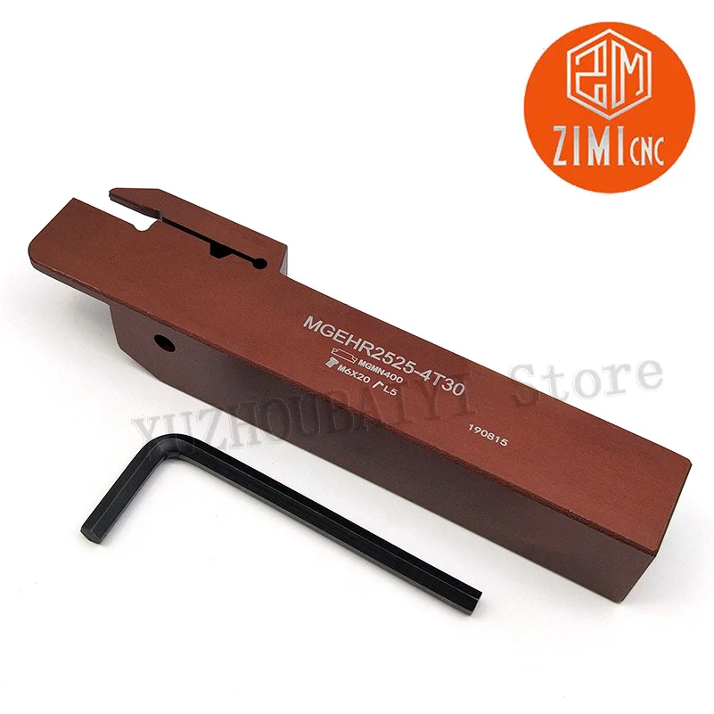 MGEHR2525-4T30 Chất lượng cao grooving cắt thanh 25*25 tiện dụng cụ quay rau rãnh Kéo Dài Thời Gian cắt deeperfor MGMN400 Lưỡi dao cắt