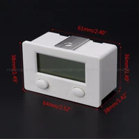 Compteur électronique numérique à 5 chiffres, perforateur magnétique inductif, interrupteur proximité 6