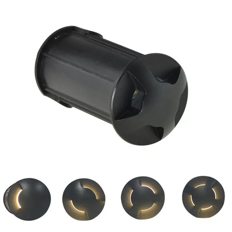 

Подземный светодиодный светильник 3 Вт, садовая дорожка, Напольная Лампа, наружный подземный светильник для двора, 1/2/3/4 боковой ландшафтный светильник, AC 85-265 в