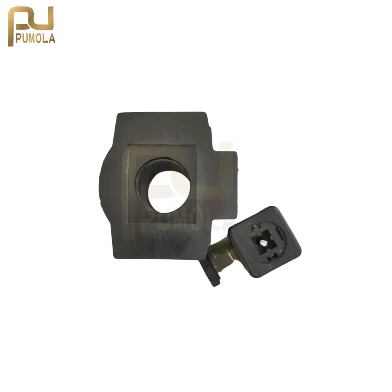 Katup Solenoid Hidrolik Koil Tipe Persegi Ukuran Lubang Dalam 26Mm Panjang/Tinggi 48Mm AC220V Ganti untuk MFJ12-54YC