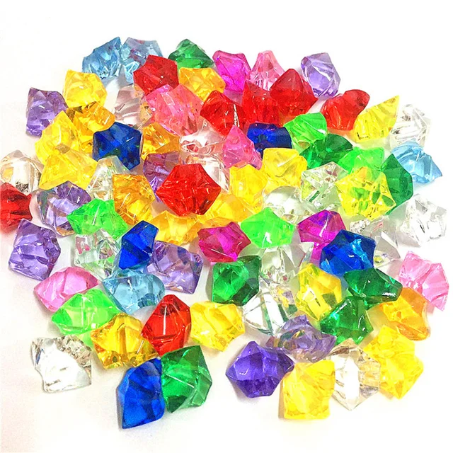 20pcs Acrylic Crystal Gem Stone Crushed Ice Rocks Aquarium Colorful Stone Fish Tank Vase Landscaping Decoration 2 20pcs Acrylic Crystal Gem Stone Crushed Ice Rocks Aquarium Colorful Stone Fish Tank Vase Landscaping Decoration 2