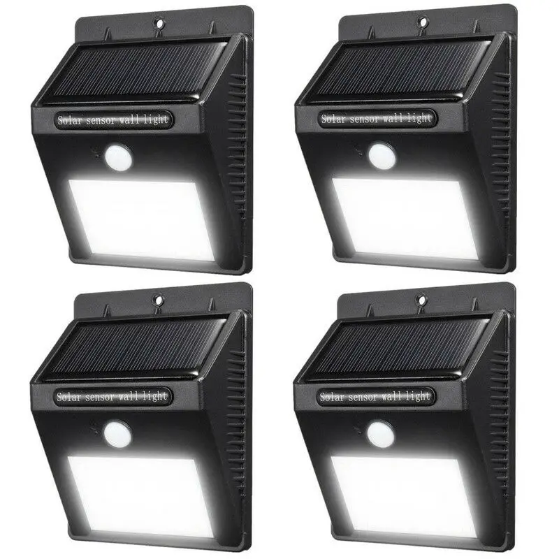 

40 LED Outdoor Solar Wall Lamp Waterproof PIR Motion Sensor Garden Light Solar Powered Spotlight Sunlight Street Light