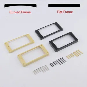 【صنع في كوريا】 1 مجموعة إطارات / حلقات تجميع Humbucker المنحنية / المسطحة أعلى 8 مبيعات RMC بيك أب - رقم 5