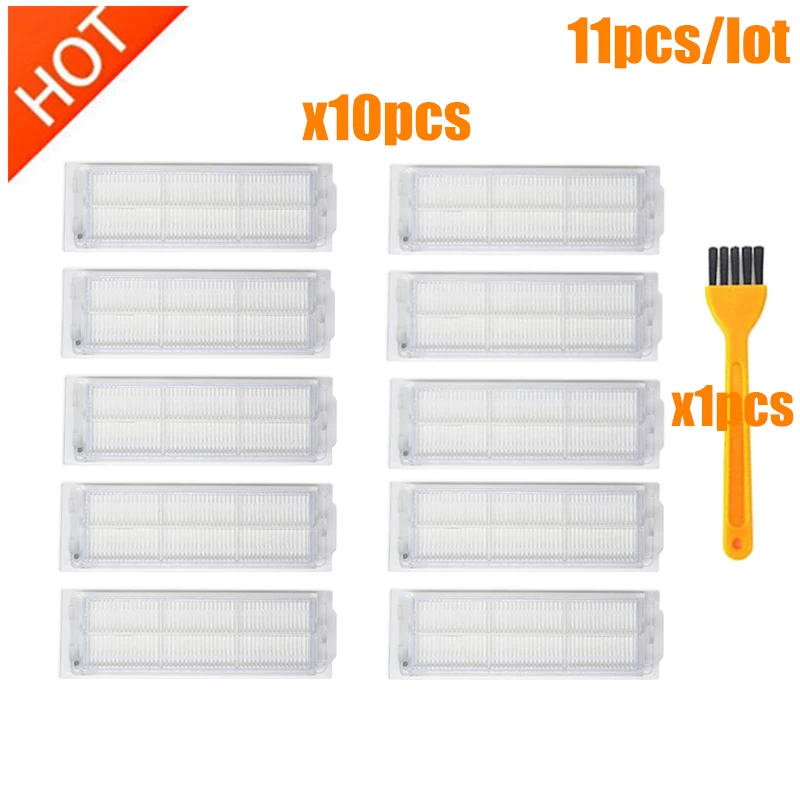 HEPA 필터 교체 샤오미 Mijia STYJ02YM Conga 3490 Viomi V2 PRO V-RVCLM21B 진공 청소기 부품