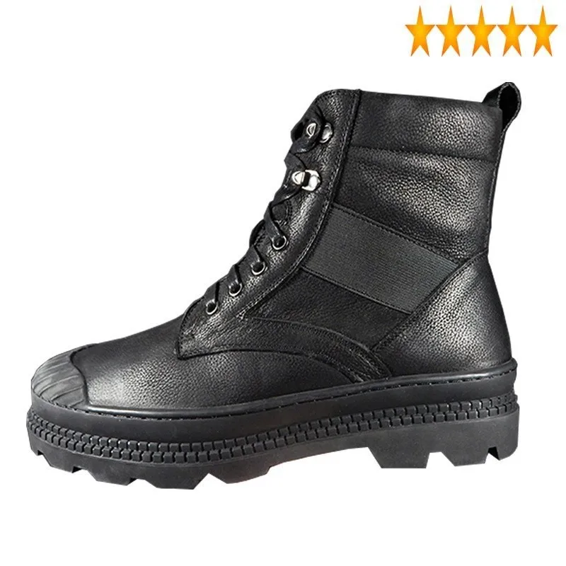 

Lining Men Winter Warm Wool Genuine Snow Boots 2021 New Brand Luxury High Quality Round Toe Lace Up Leather Outdoor Boot