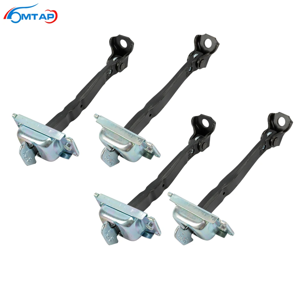 

MTAP 4PCS For TOYOTA HILUX REVO FORTUNER 2015-2021 Car Door Checker Stopper Door-Check Strap Hinge Arm 68610-0K090 68630-0K090