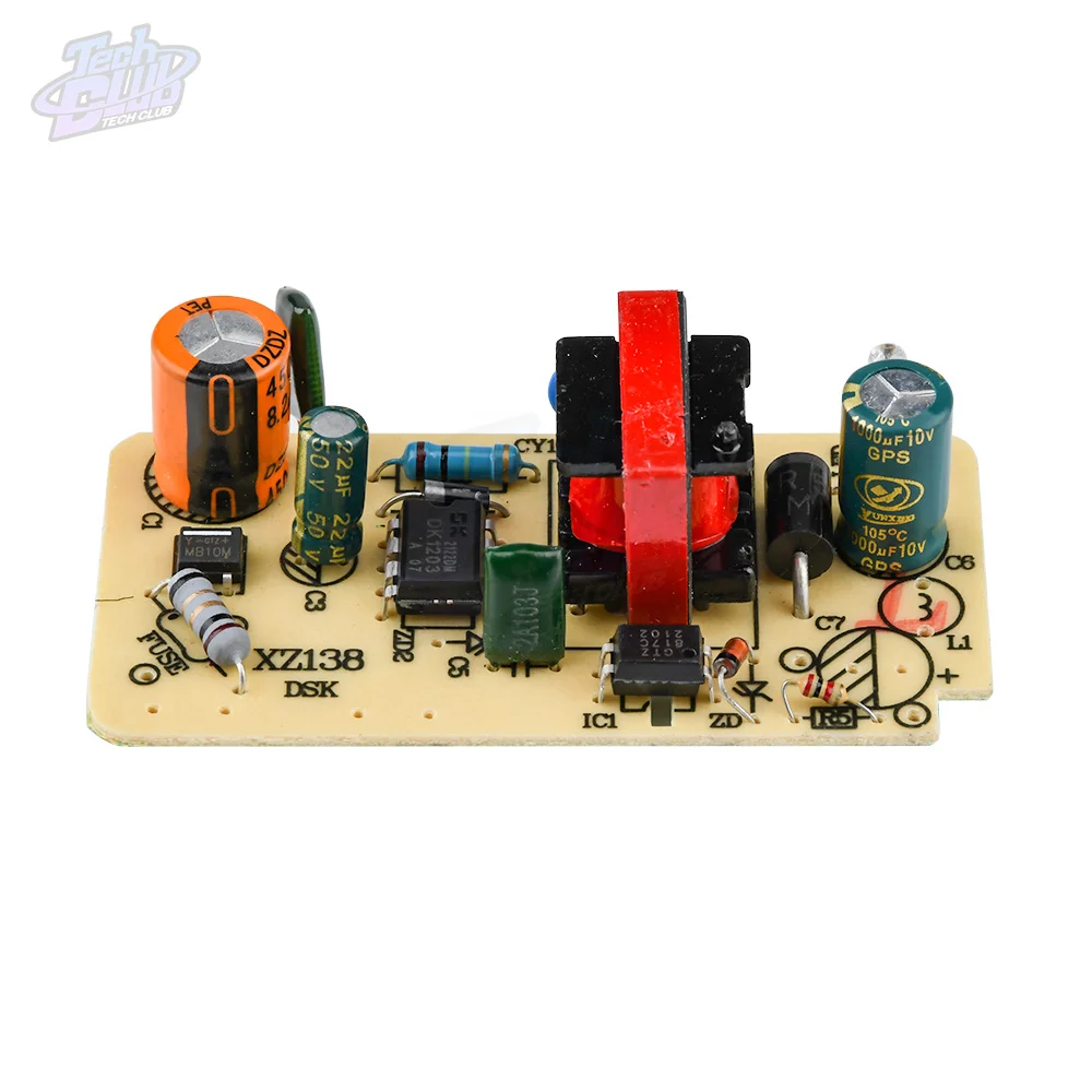 AC-DC 100-240V To 5V 2.5A Switching Power Supply Module DC Voltage Regulator Bare Board Repair 2500MA SMPS 110V 220V