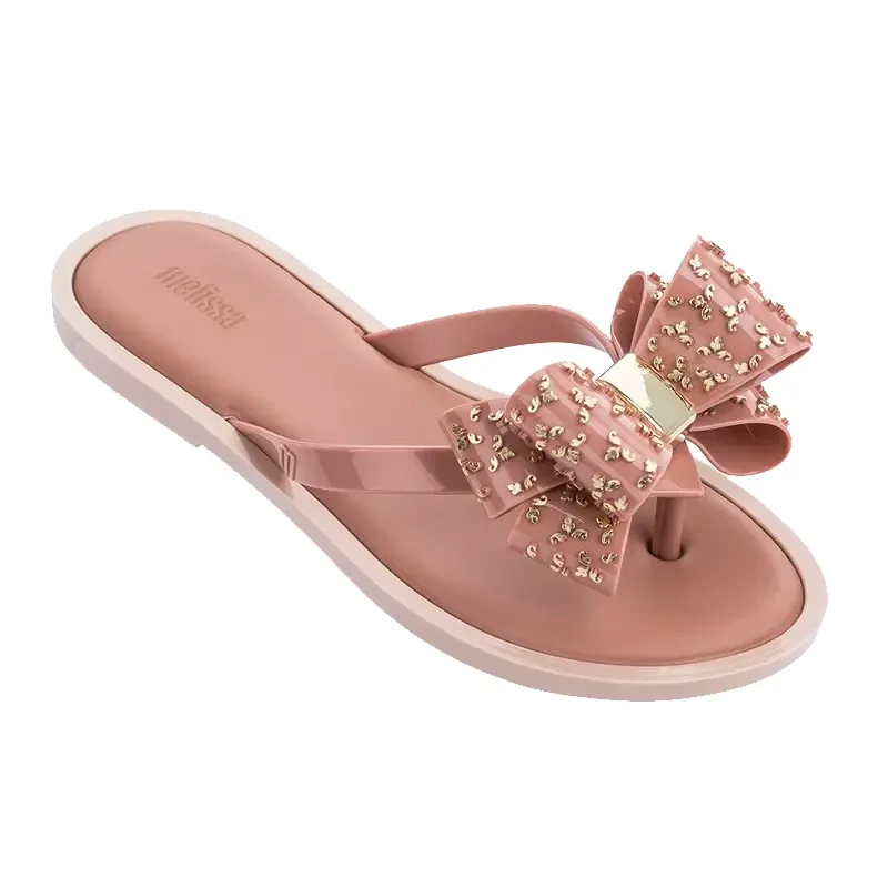 Jelly Slipper Harmonic Bow Women Sandals 2024 Fashion Women Jelly Shoes Flip Flop Meliss Adulto Female Lady Shoes