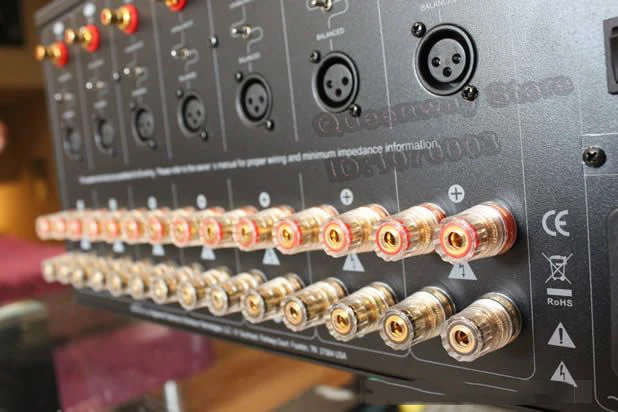 Sherbourn 7-350 7 سبعة قنوات 350 واط مكبر كهربائي عالية الطاقة عالية الحالي النقي مكبر كهربائي AV مكبر للصوت المسرح المنزلي أمبير