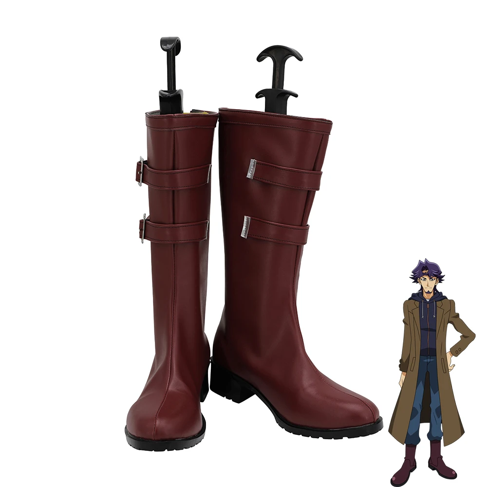 Shoichi Kusanagi Shoes Cosplay Yu-Gi-Oh! VRAINS Men Boots